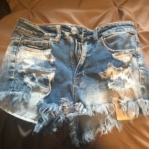 American eagle high rise shorts